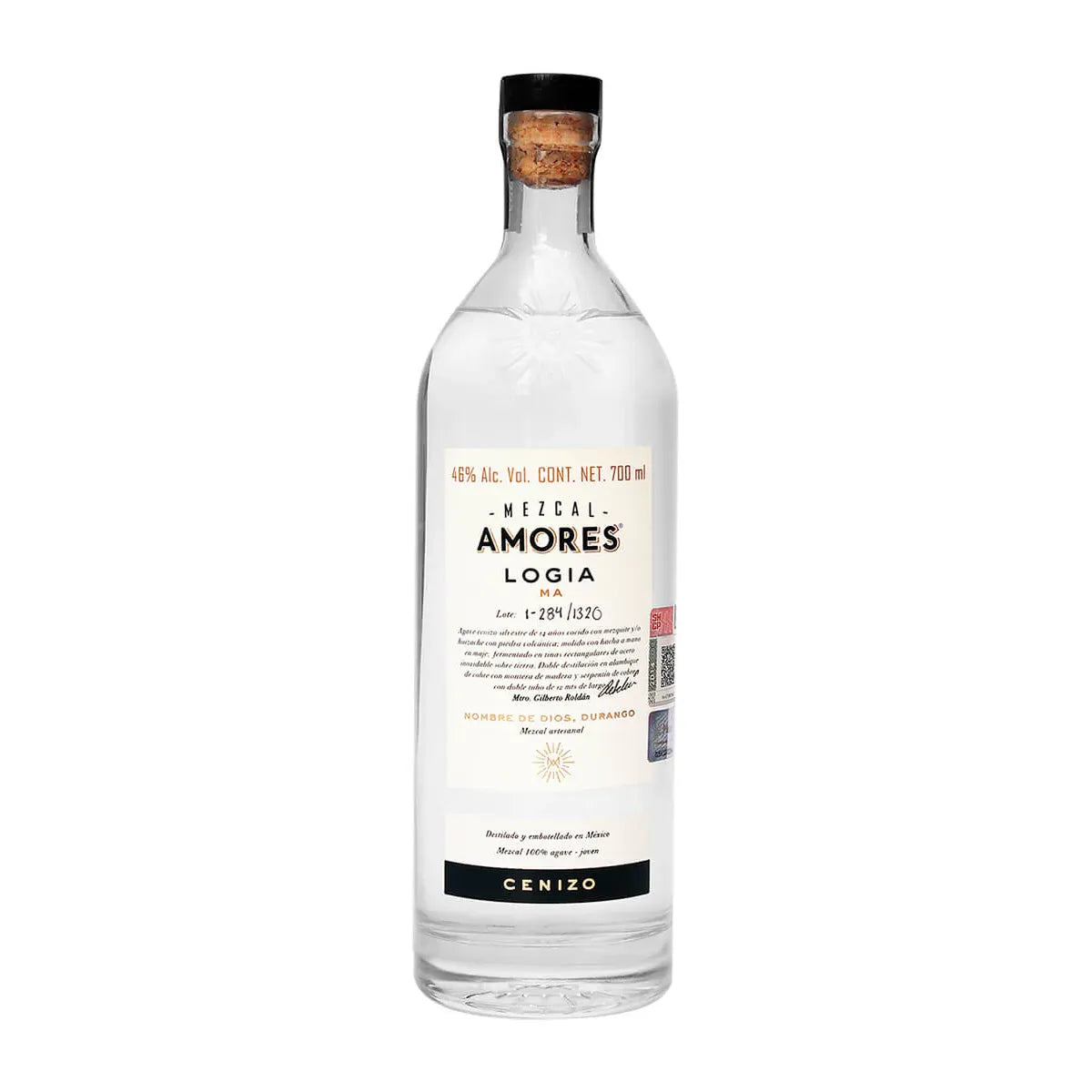 Mezcal Amaras Logia Joven Cenizo - 700 Ml