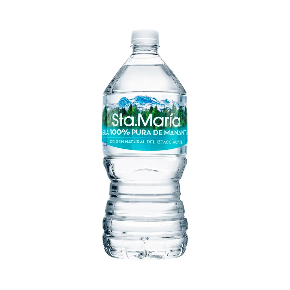 Agua Natural Santa Maria Pet - 1 L