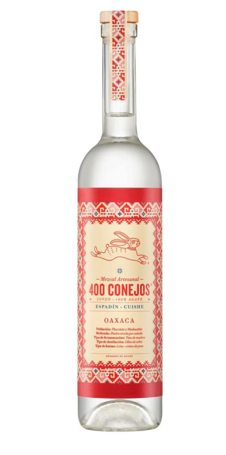 Mezcal 400 Conejos Joven Cuishe - 700 Ml