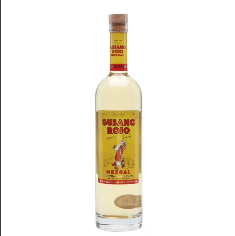 Mezcal Gusano Rojo Aboc Madera/Gusano - 500 Ml