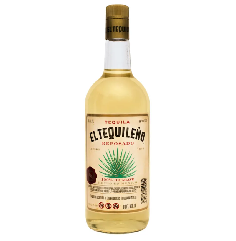 Teq. El Tequileño Rep 100% - 1 L