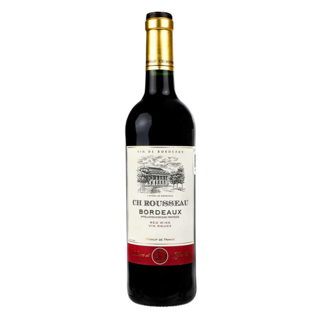 V.T. Ch Rousseau Bordeaux - 750 Ml