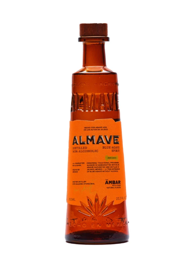 Bebida de Agave Azul Almave Ambar Sin Alcohol 700 - Ml