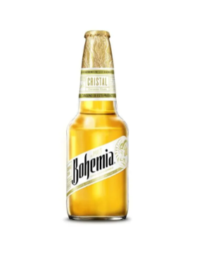 Cerveza Bohemia Cristal Vidrio - 355 Ml