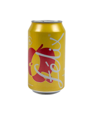 Soda Natural Felix Schorle Sabor Manzana Chihuahua Lata - 355 Ml