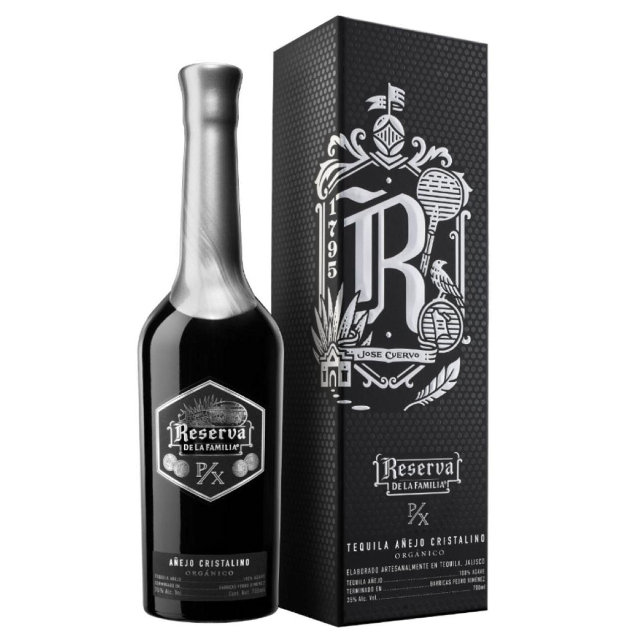 Tequila Reserva La Familia Px Añejo Cristalino Organico - 700 Ml