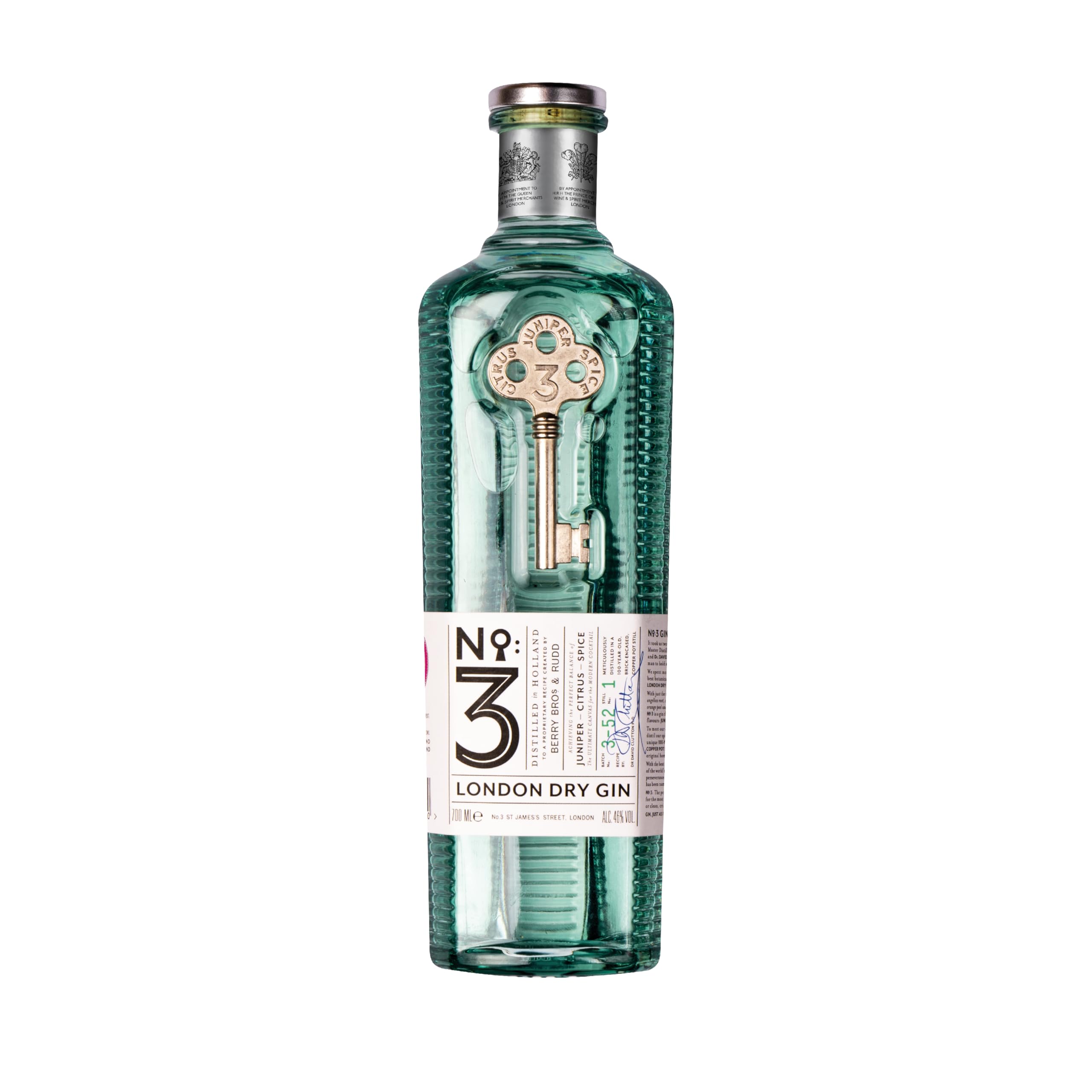 Ginebra No. 3 London Dry - 700 Ml