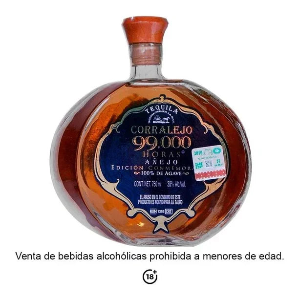 Tequila 99000 Horas Añejo - 750 Ml