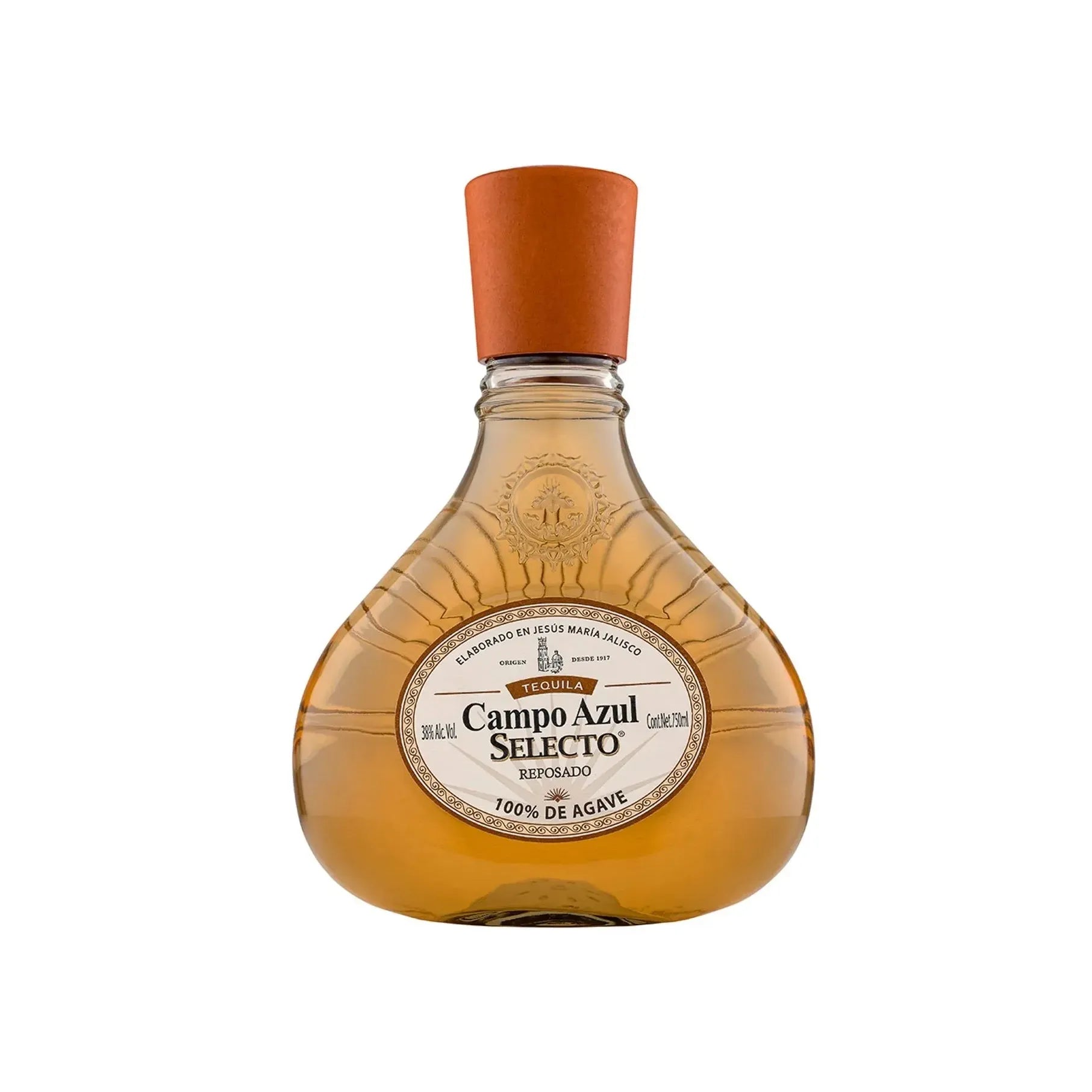 Tequila Campo Azul Selecto Reposado - 750 Ml