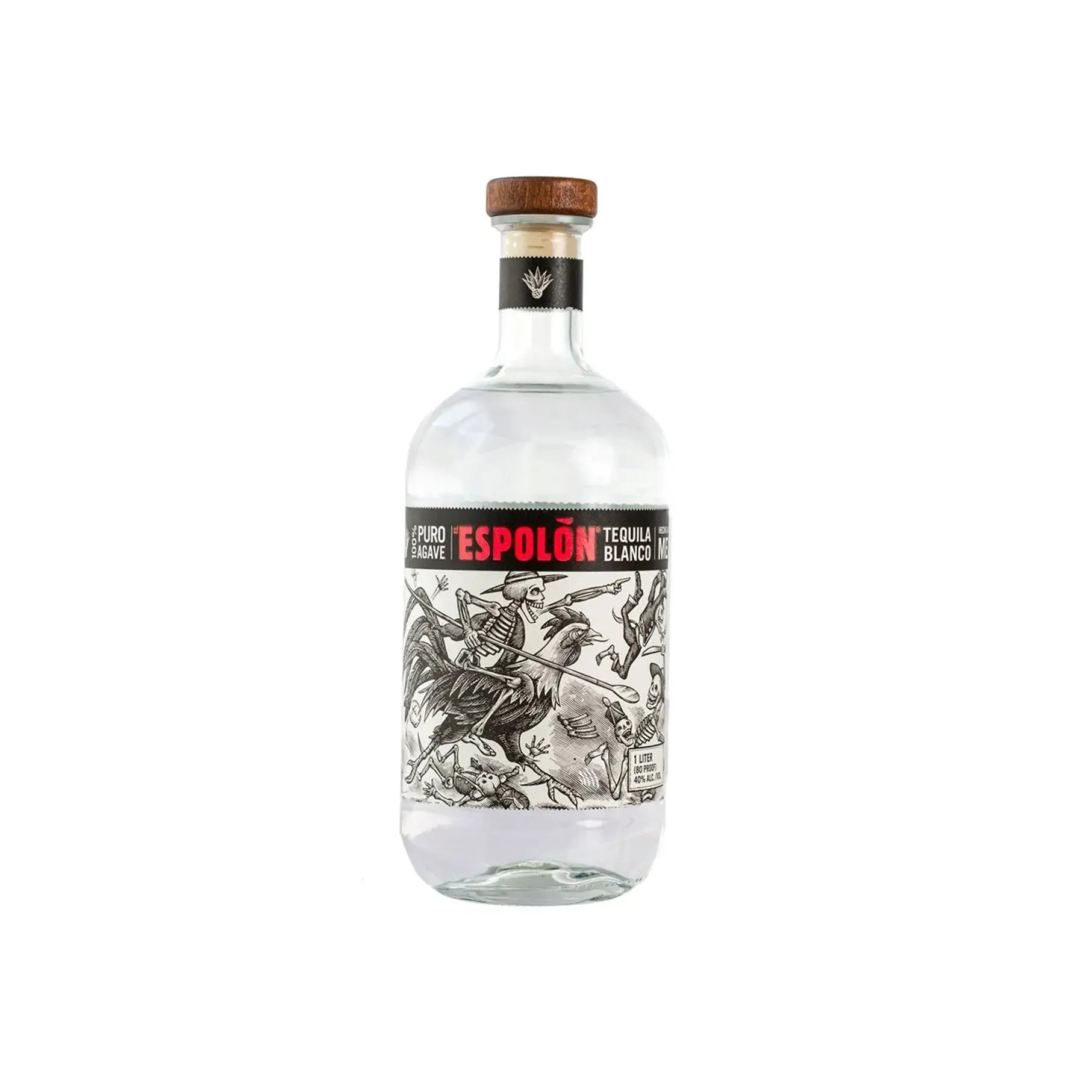 Tequila El Espolon Blanco - 1 L