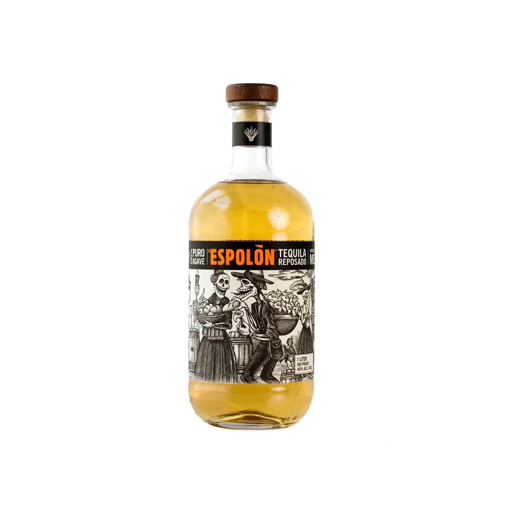 Tequila El Espolon Reposado - 1 L