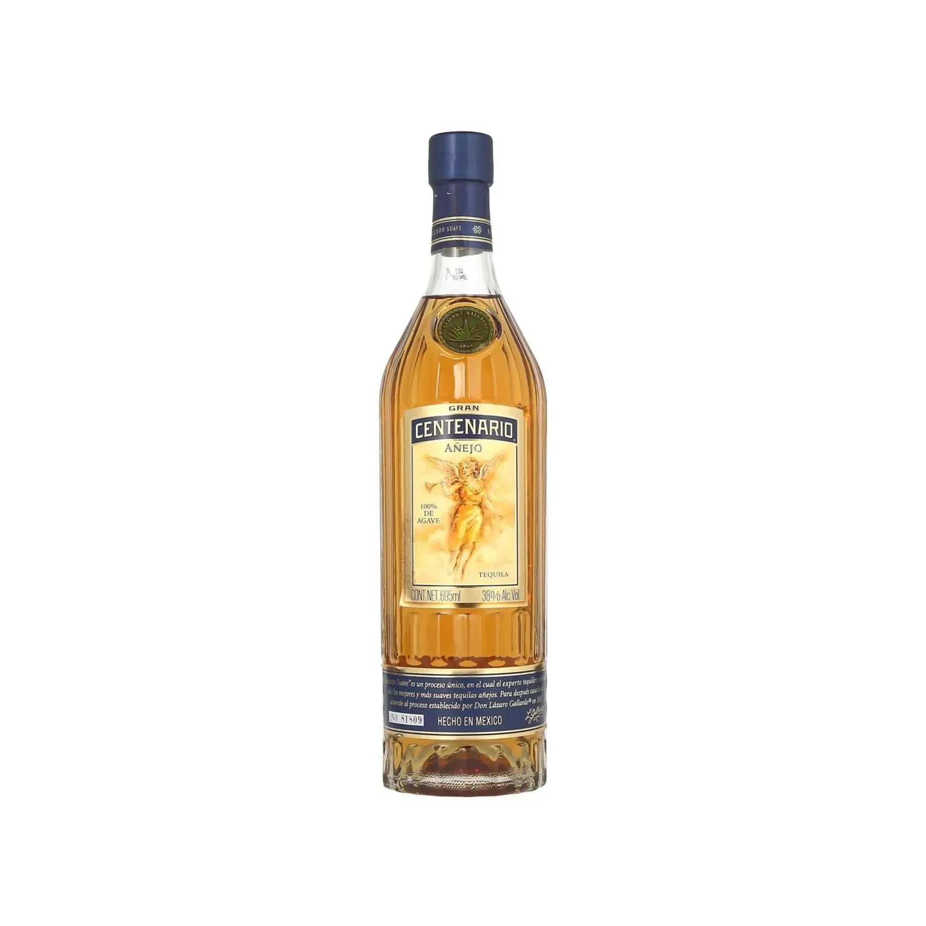 Teq. Gran Centenario Añejo 100% - 695 Ml