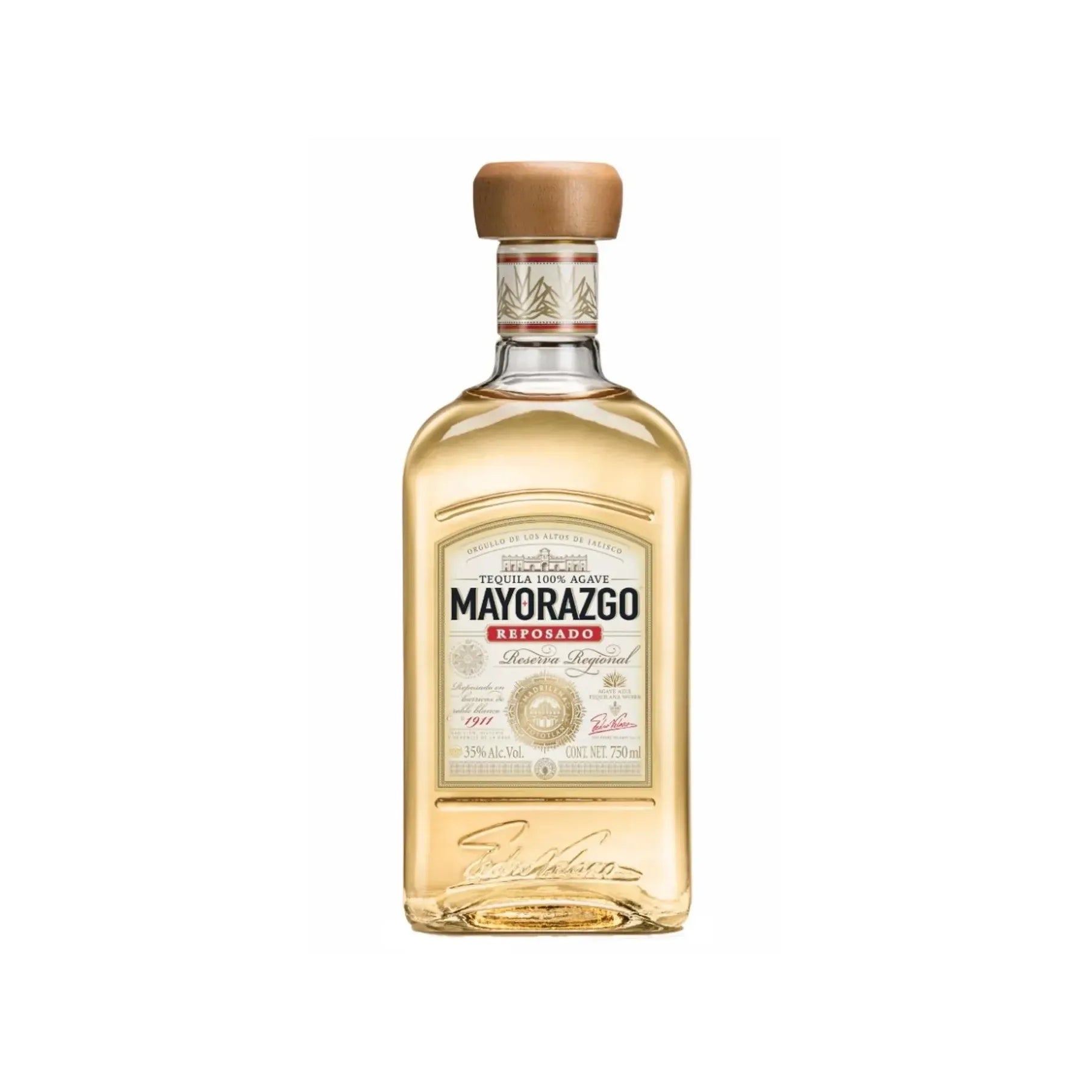 Tequila Mayorazgo Reposado - 750 Ml