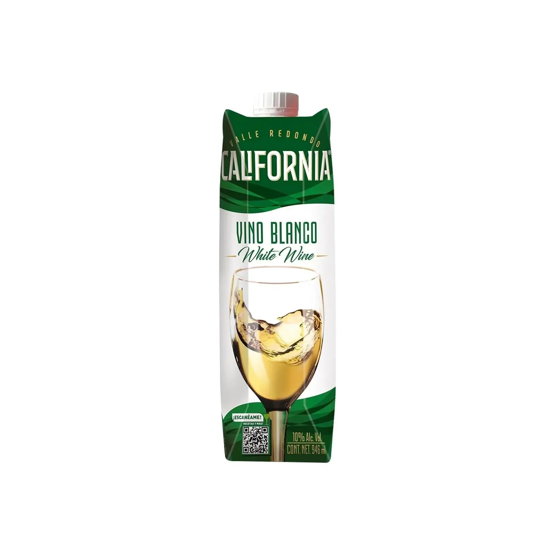 Vino Blanco California Tetra Pak - 946 Ml
