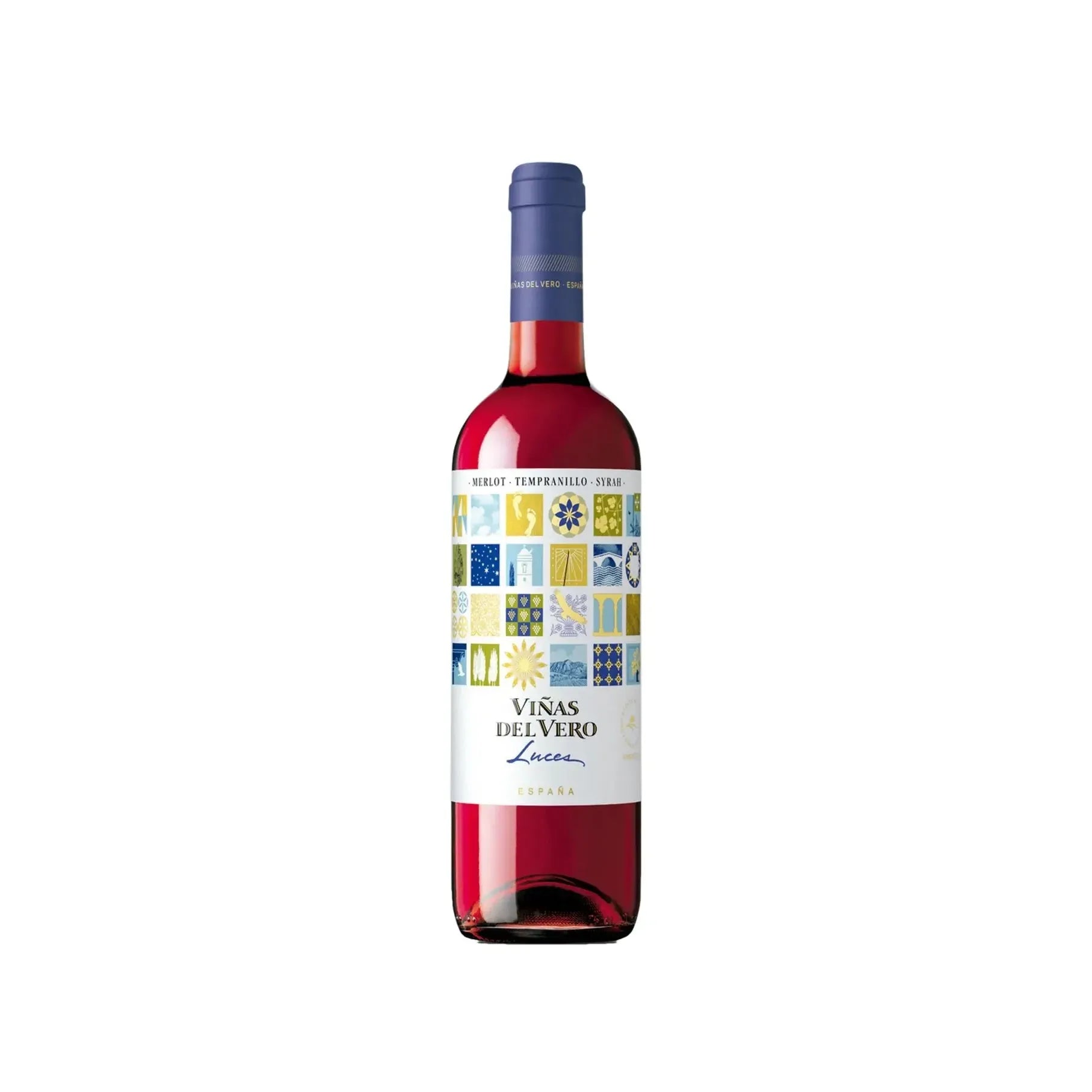 Vino Rosado Viñas Del Vero Luces Merlot Tempranillo Syrah - 750 Ml