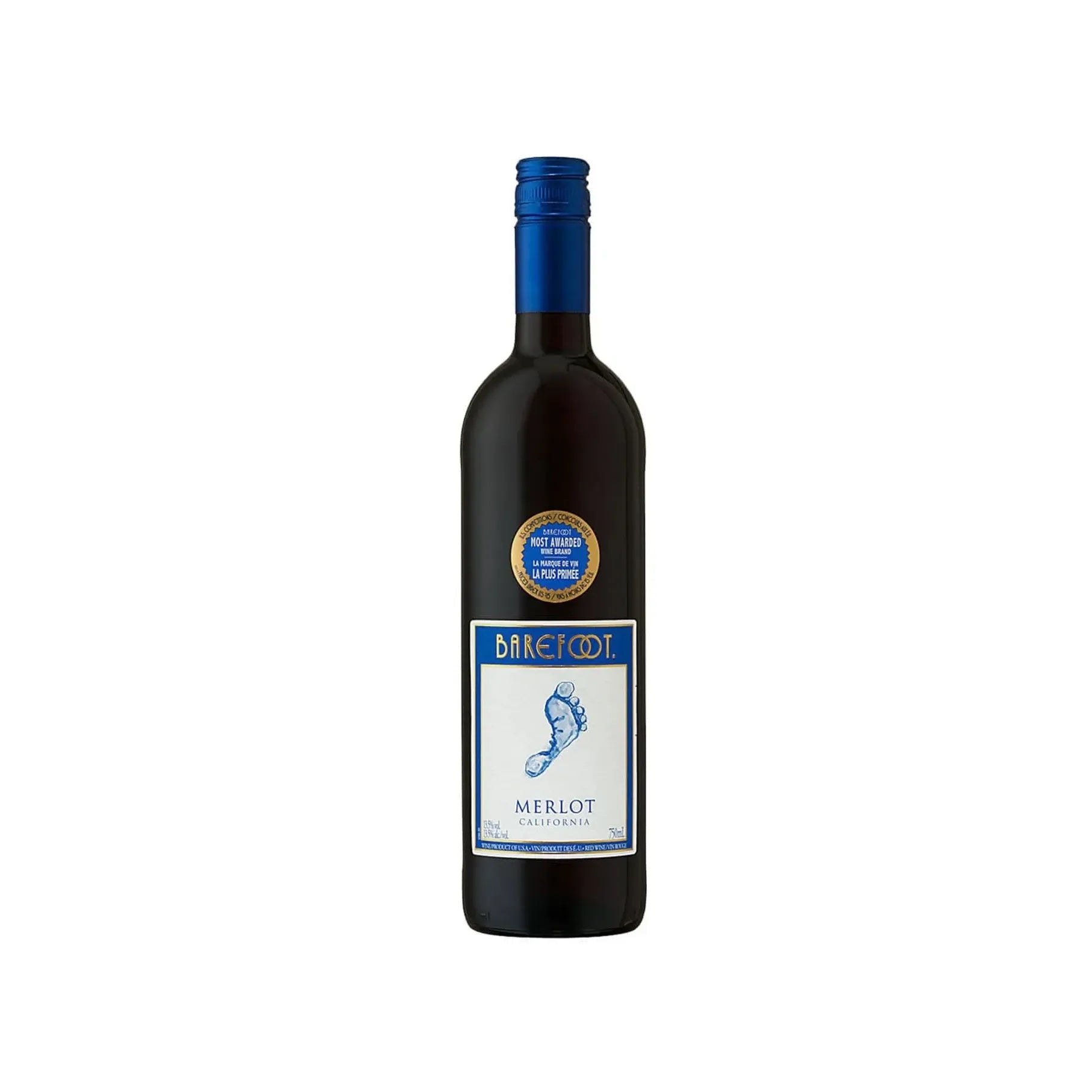 Vino Tinto Barefoot Merlot - 750 Ml