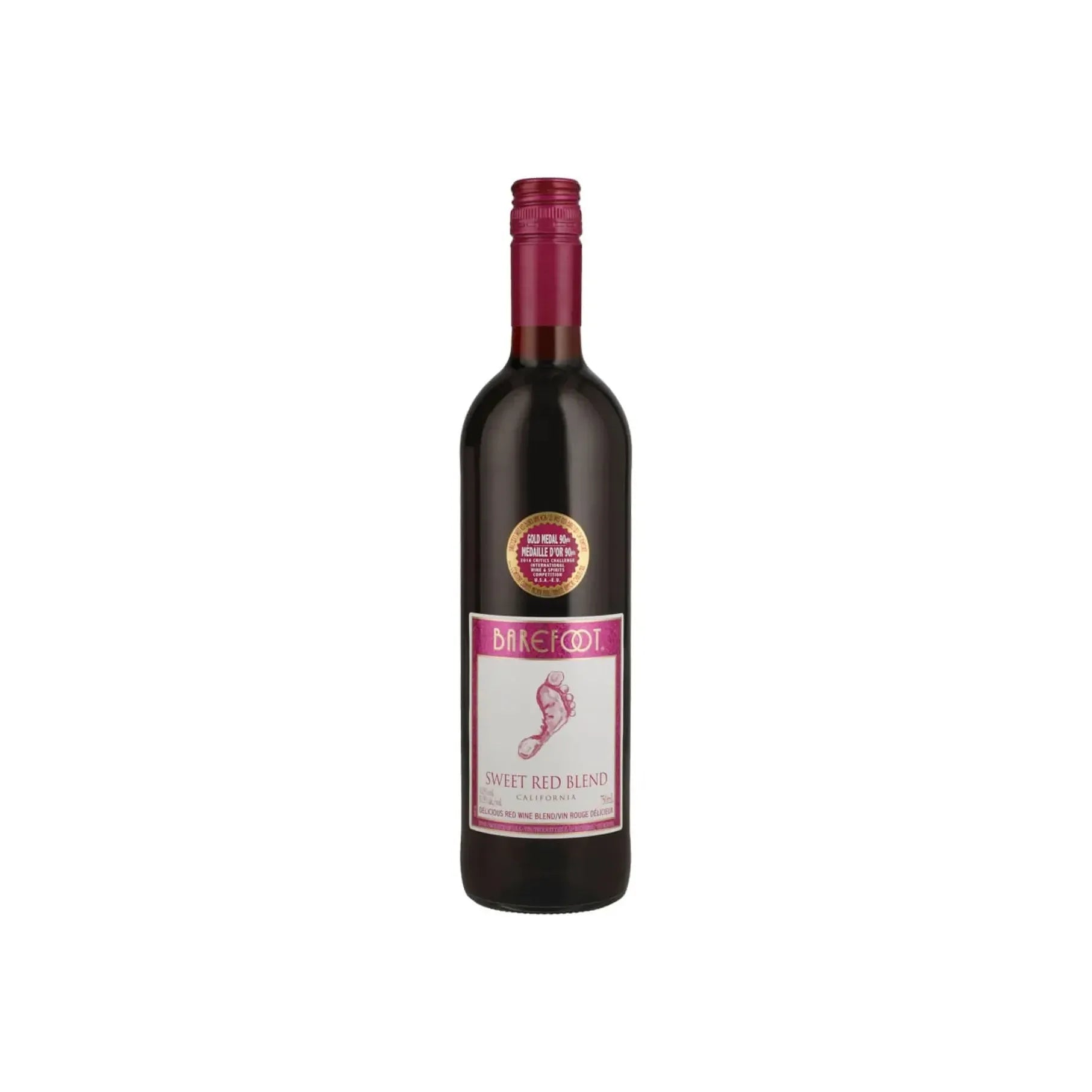 Vino Tinto Barefoot Sweet Red - 750 Ml