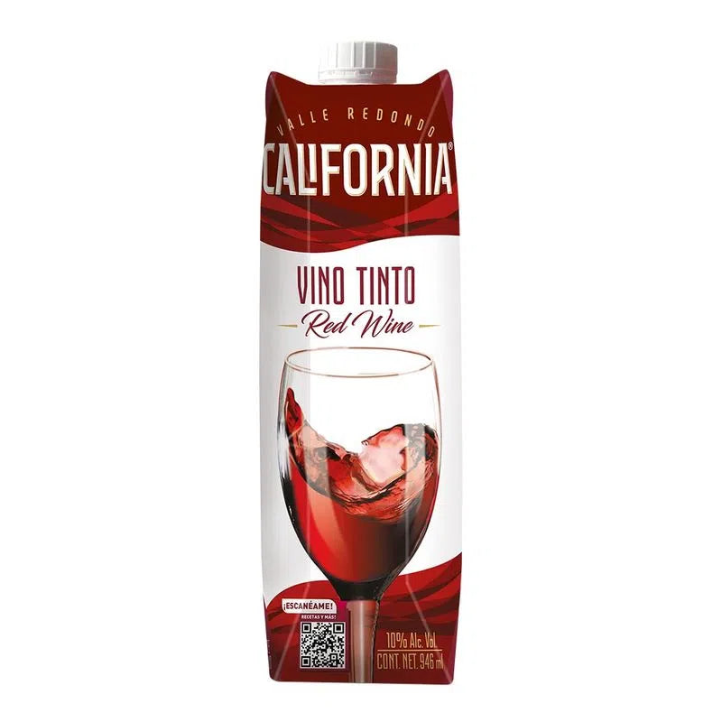 Vino Tinto California Tetra Pak - 946 Ml