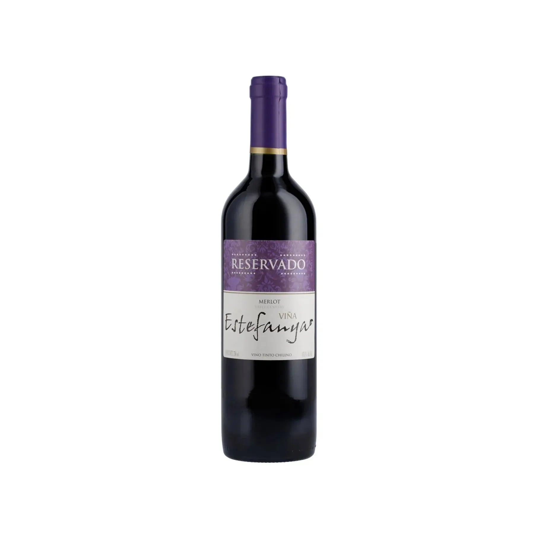Vino Tinto Estefanya Merlot Reservado - 750 Ml