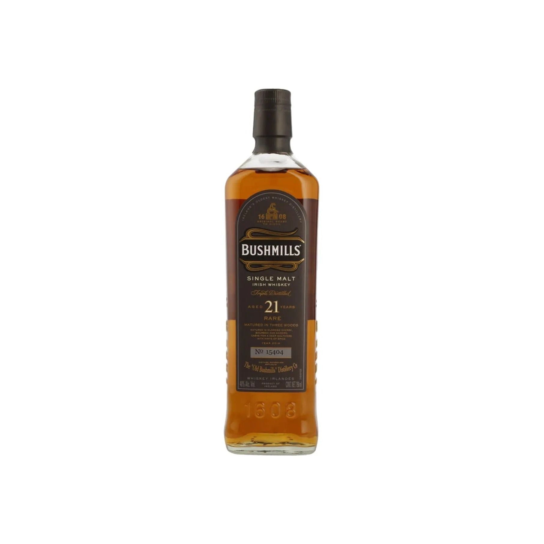 Whiskey Bushmills 21 Años - 750 Ml