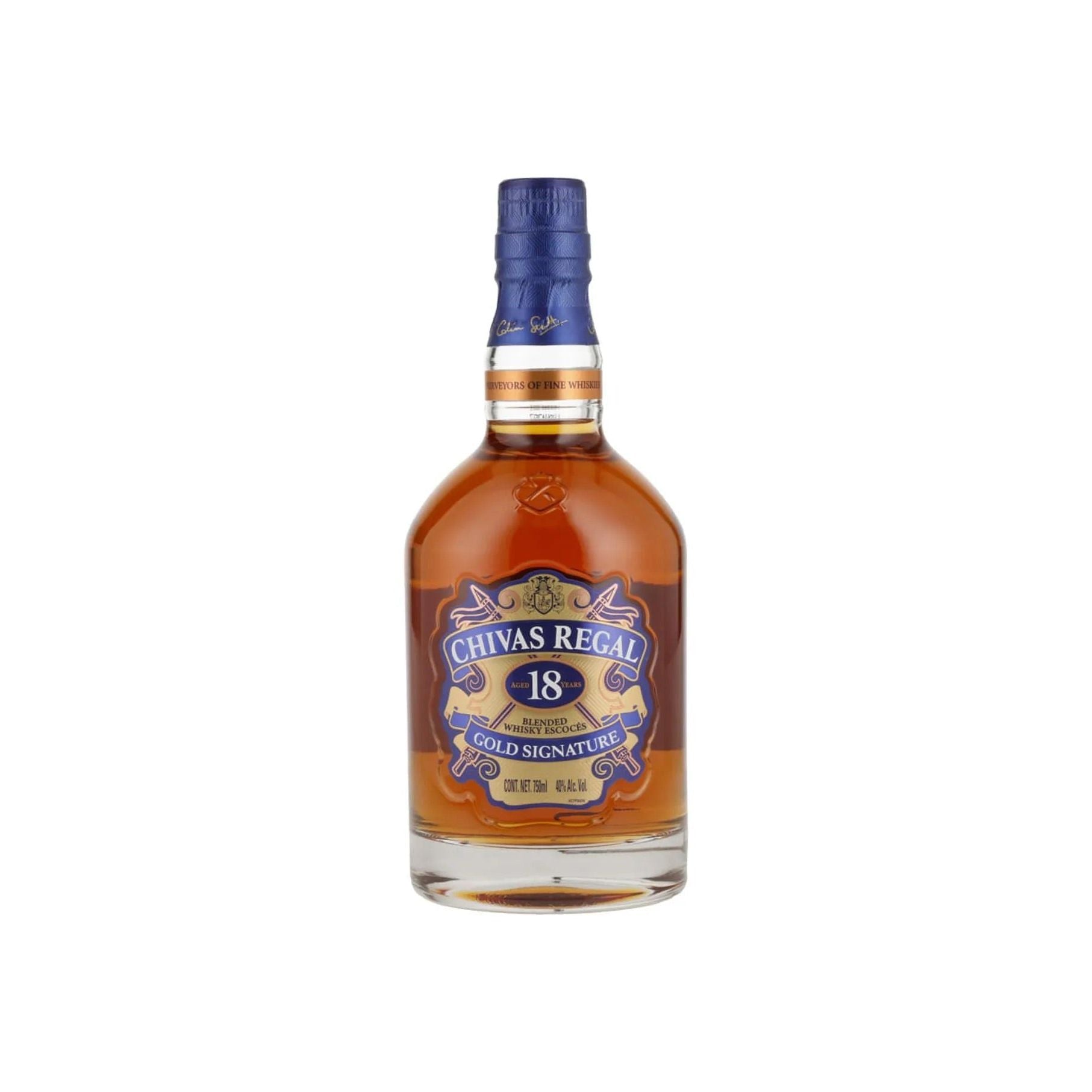Wky. Chivas Regal 18 Años - 750 Ml