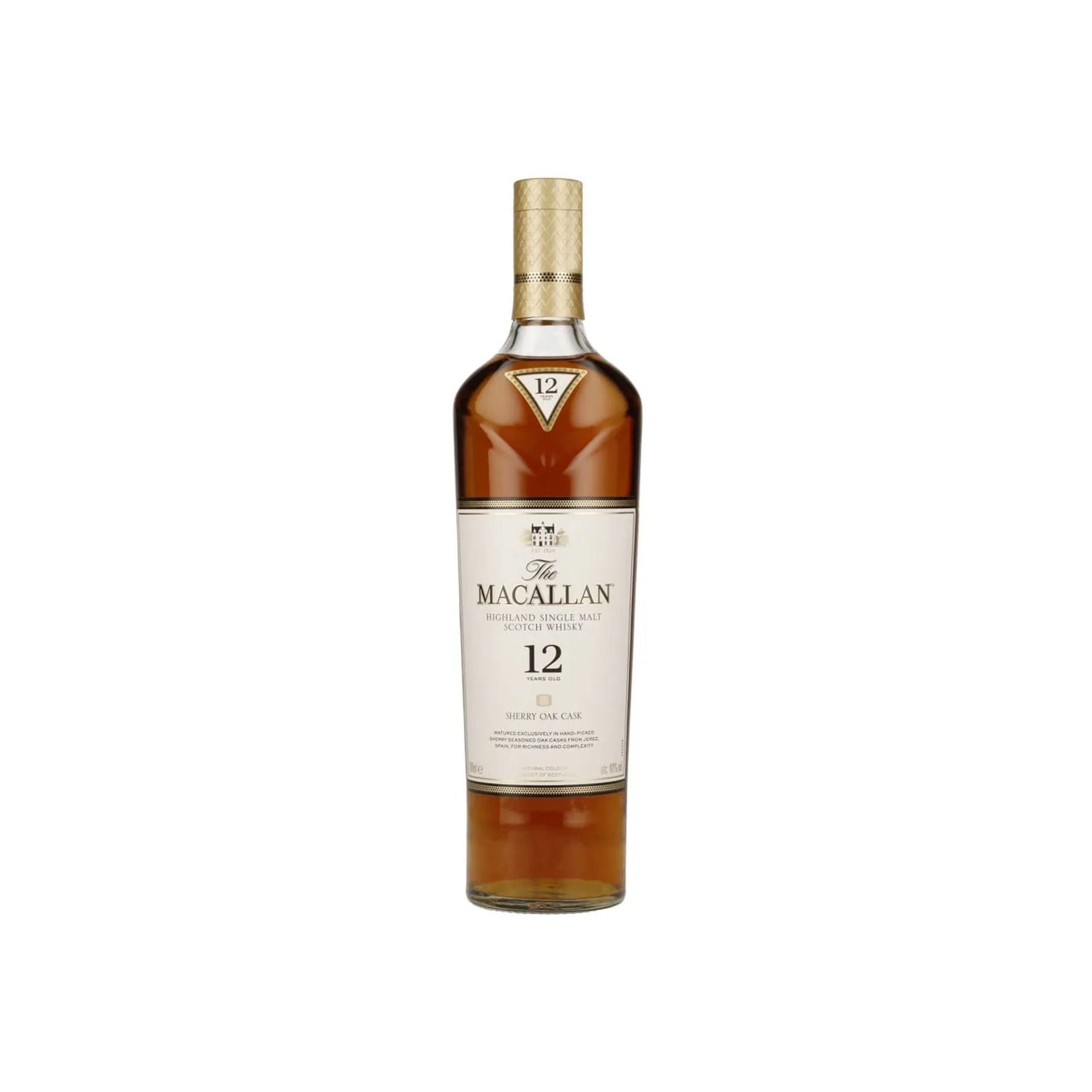 Whisky The Macallan 12 Años Sherry Oak Cask - 700 Ml