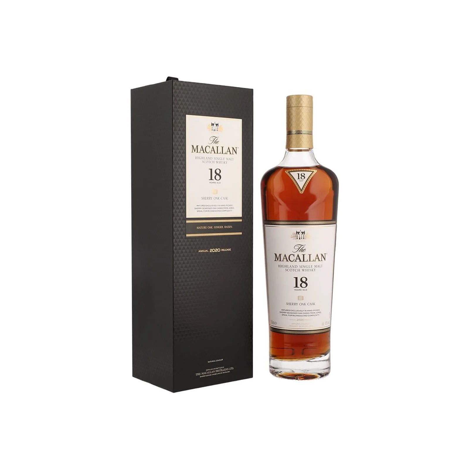 Whisky The Macallan 18 Años Sherry Oak Cask - 700 Ml