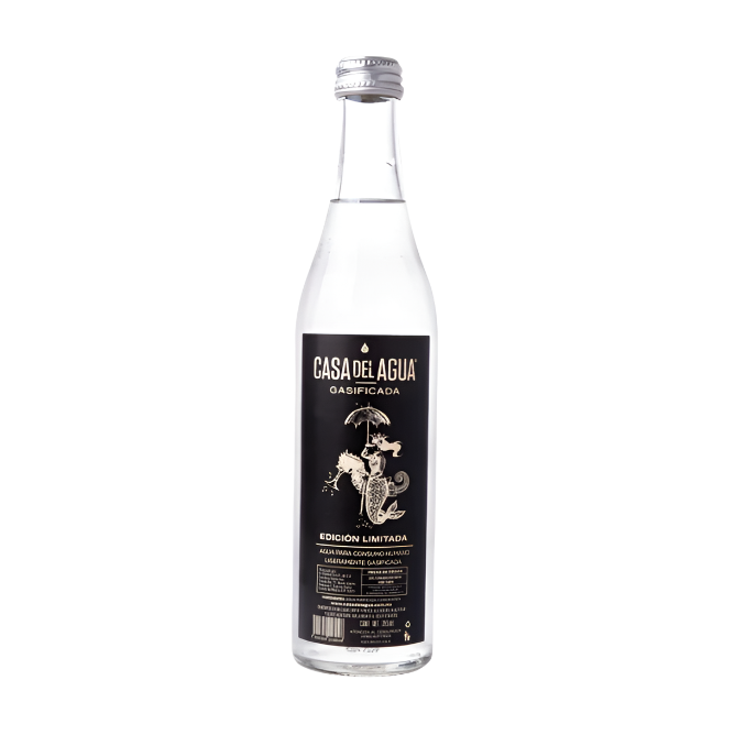 Agua Mineral Casa Del Agua Vidrio - 355 Ml
