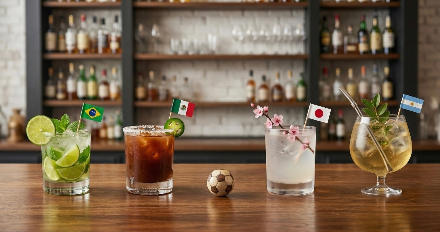 Cocteles inspirados en países mundialistas