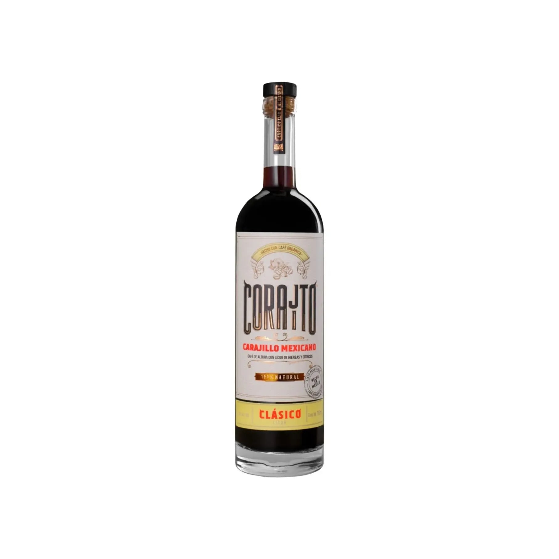Licor con Café Corajito Shot Clasico - 750 Ml