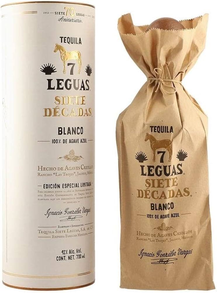 Teq. Blanco Siete Leguas Siete Decadas - 700 Ml