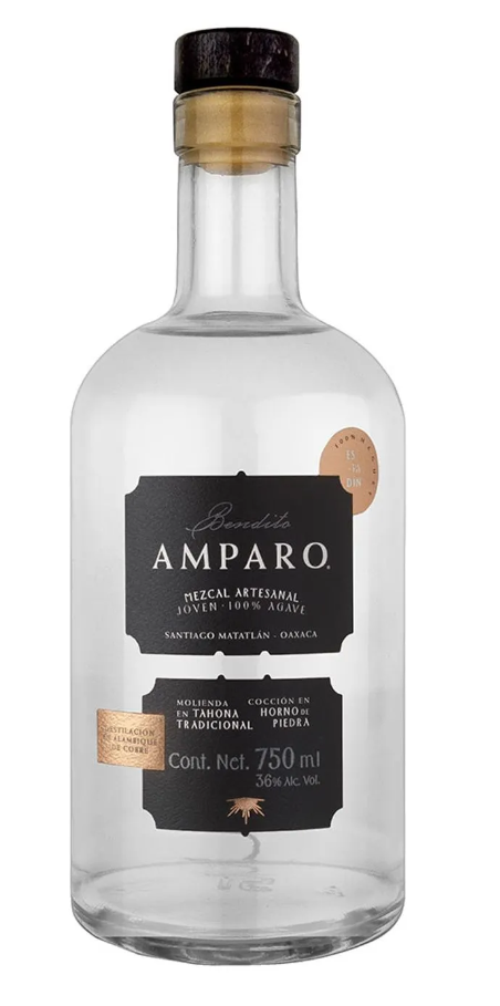 Mezcal Bendito Amparo Joven 100% Espadin - 750 Ml