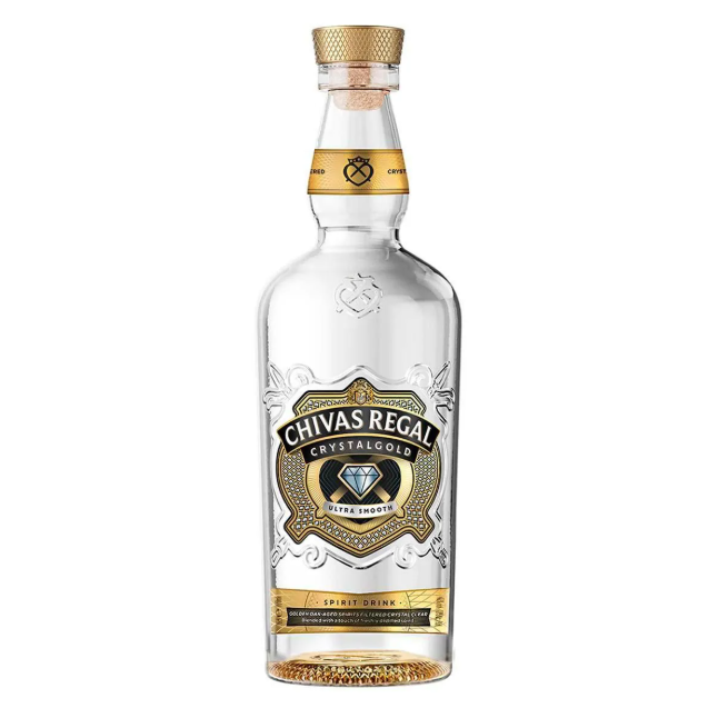 Wky. Chivas Regal Crystal Gold - 700 Ml