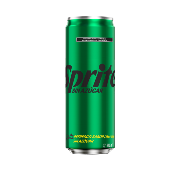 Refresco Sprite Sin Azucar Lata - 355 Ml