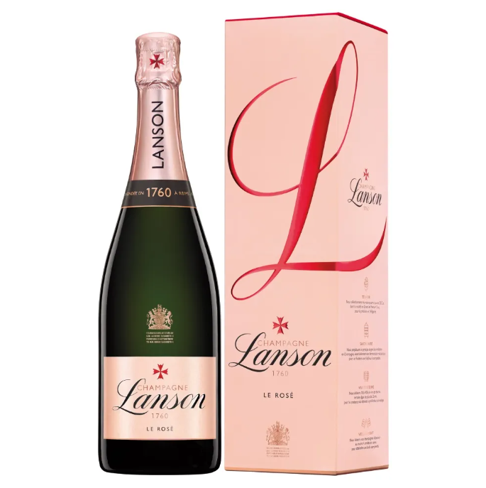 Champ. Lanson 1760 Rose - 750 Ml