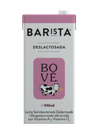 Leche Bove Deslactosada Barista Tetrapack - 946 Ml