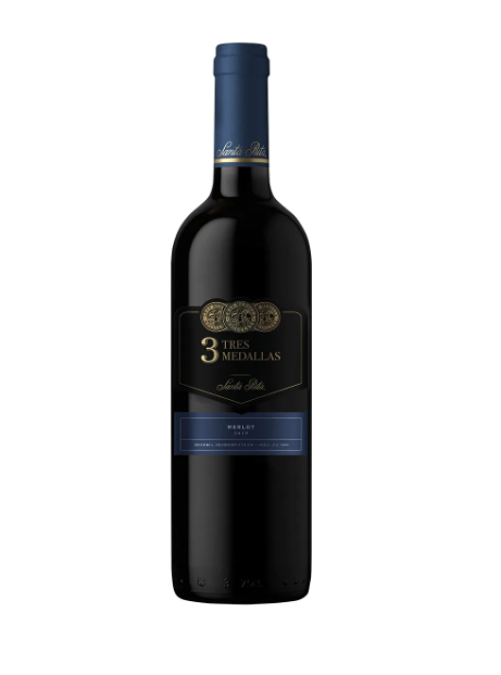 V.T. 3 Tres Medallas Merlot - 750 Ml