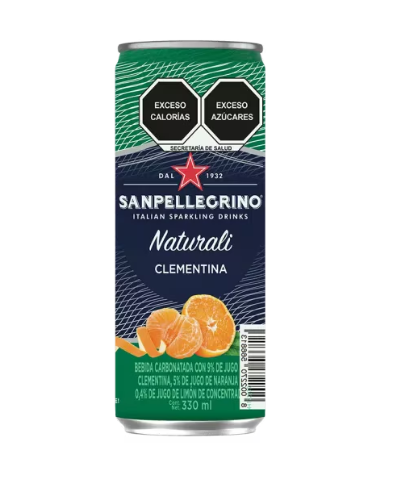 Agua Saborizada San Pellegrino Naturali Clementina - 330 Ml
