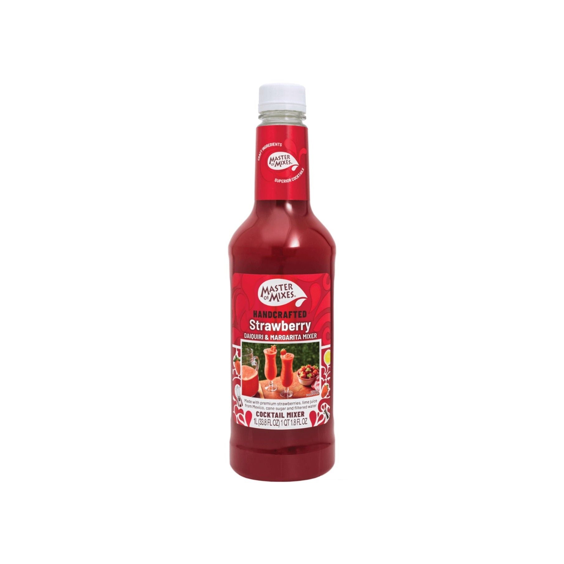Master Of Mixes Strawberry Daiquiri-Margarita - 1 L