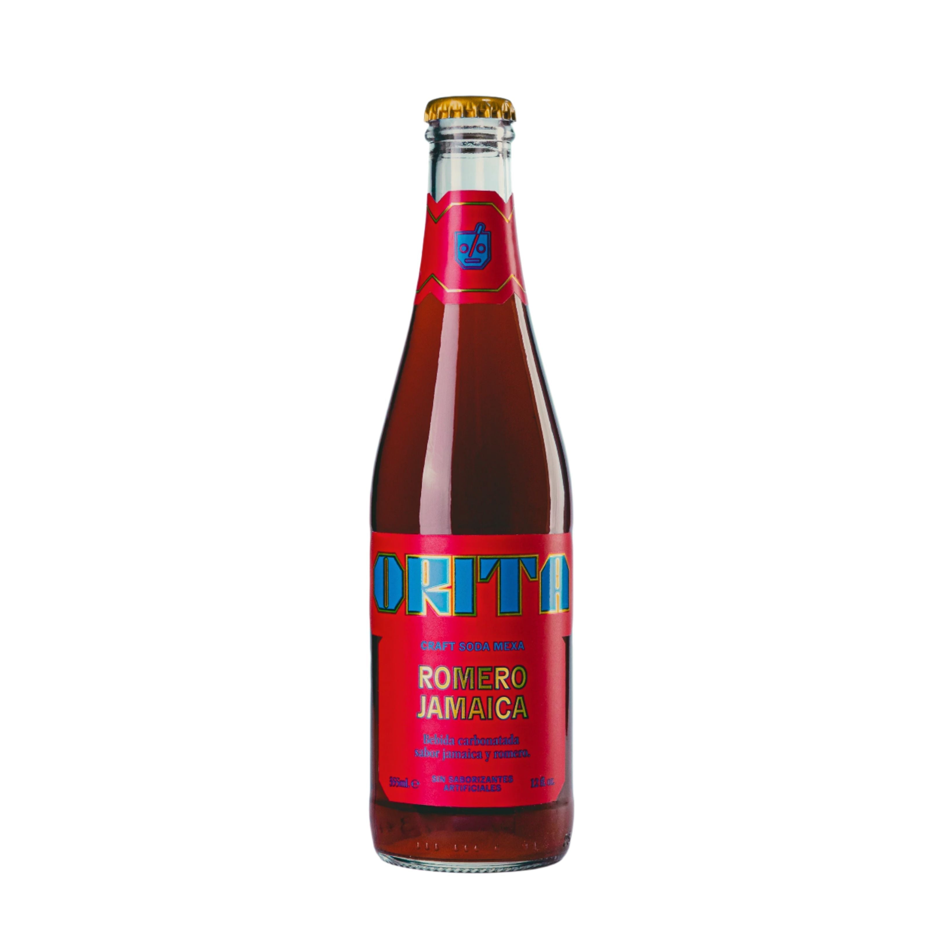 Refresco Orita Romero Jamaica Vidrio - 355 Ml
