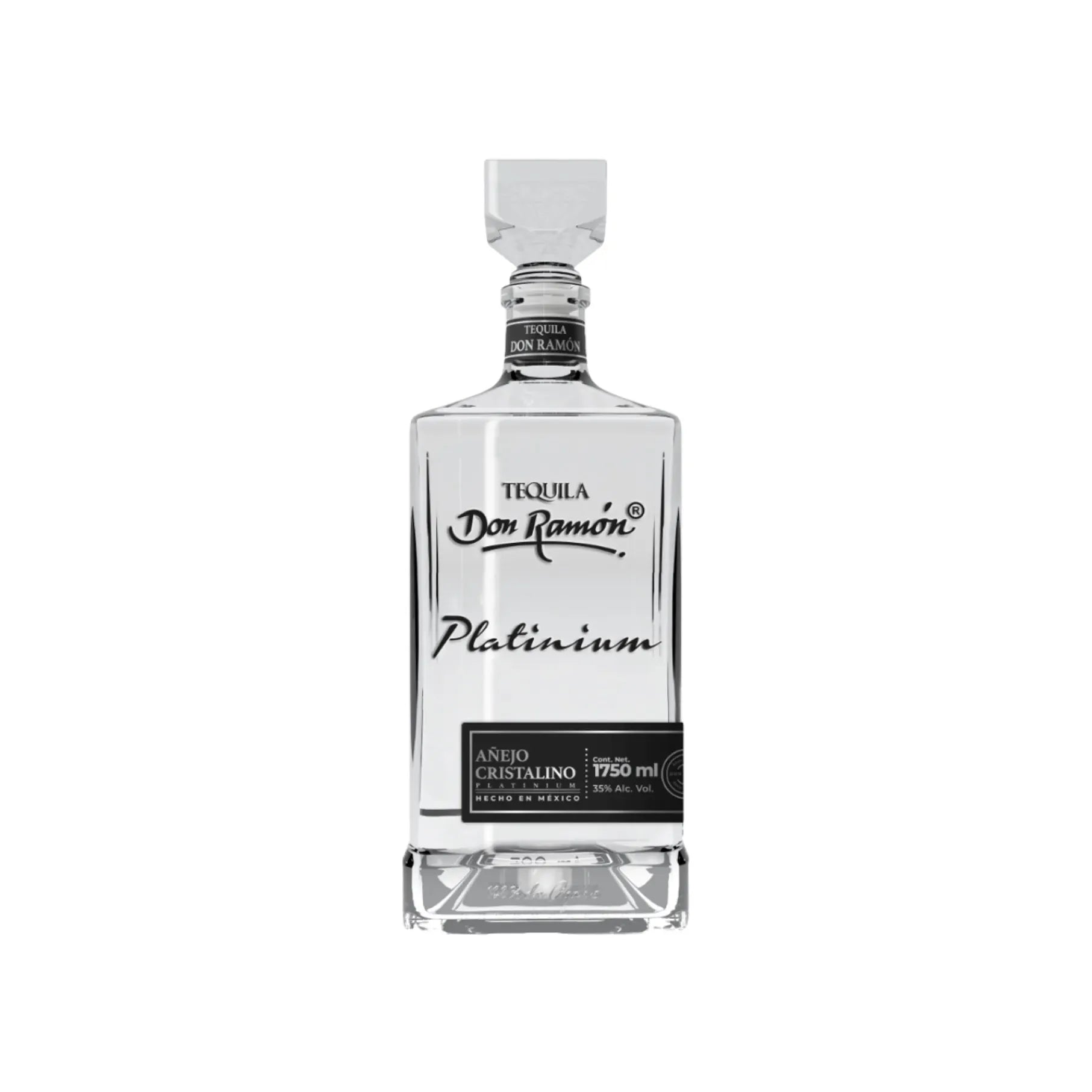 Tequila Don Ramon Platinium Añejo Cristalino - 1.75 L