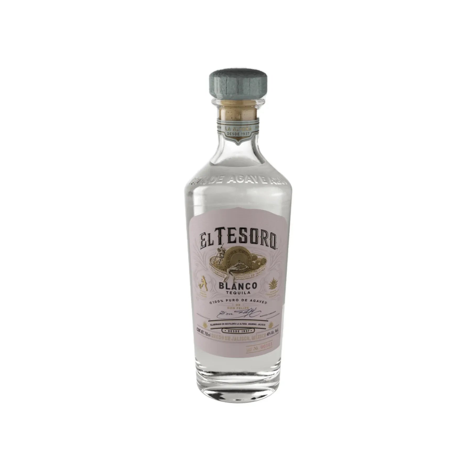 Tequila El Tesoro Blanco - 750 Ml