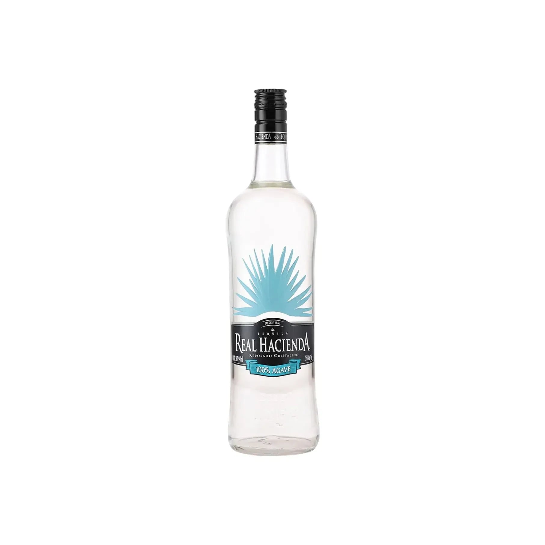 Tequila Real Hacienda Reposado Cristalino - 940 Ml