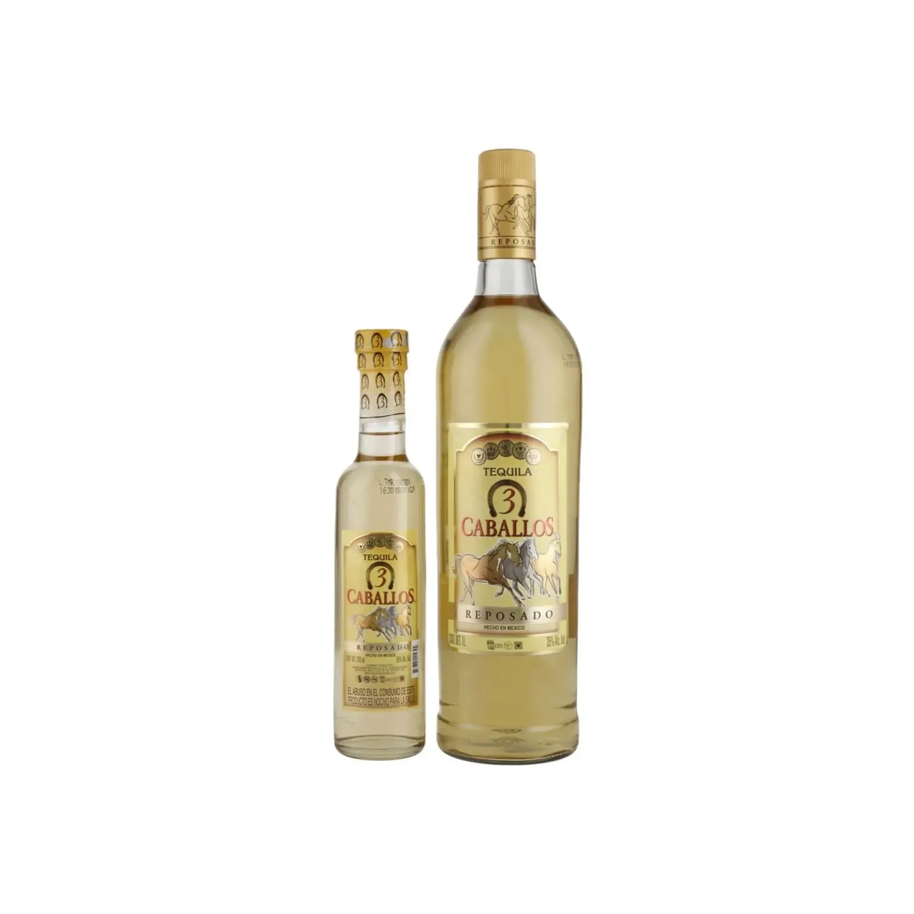 Teq. Tres Caballos Rep C/Anf 250Ml - 1 L