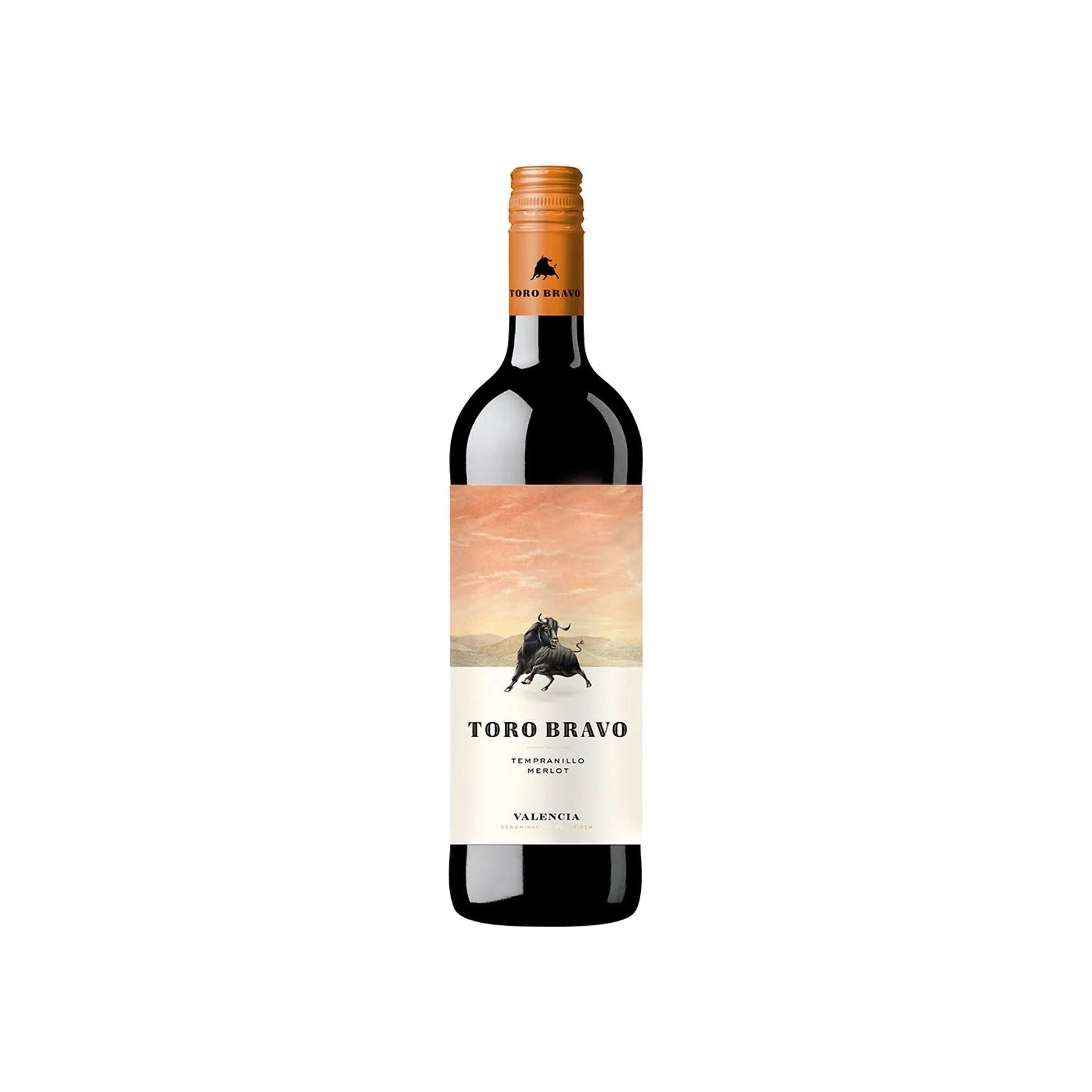 Vino Tinto Toro Bravo Tempranillo Merlot - 750 Ml