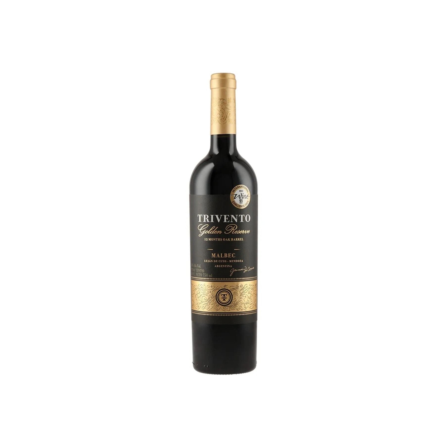 Vino Tinto Trivento Golden Reserve Malbec - 750 Ml