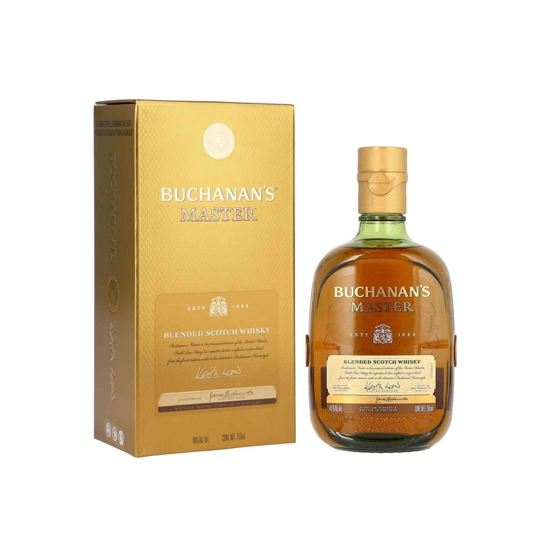 Wky. Buchanans Master - 750 Ml