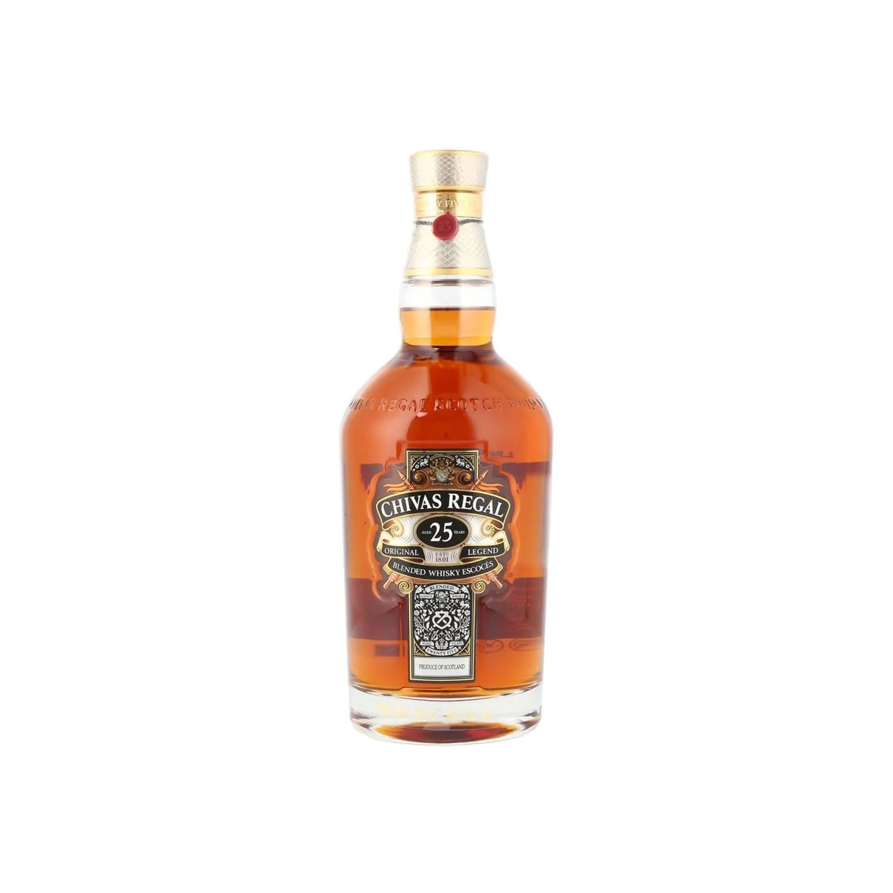 Wky. Chivas Regal 25 Años - 700 Ml