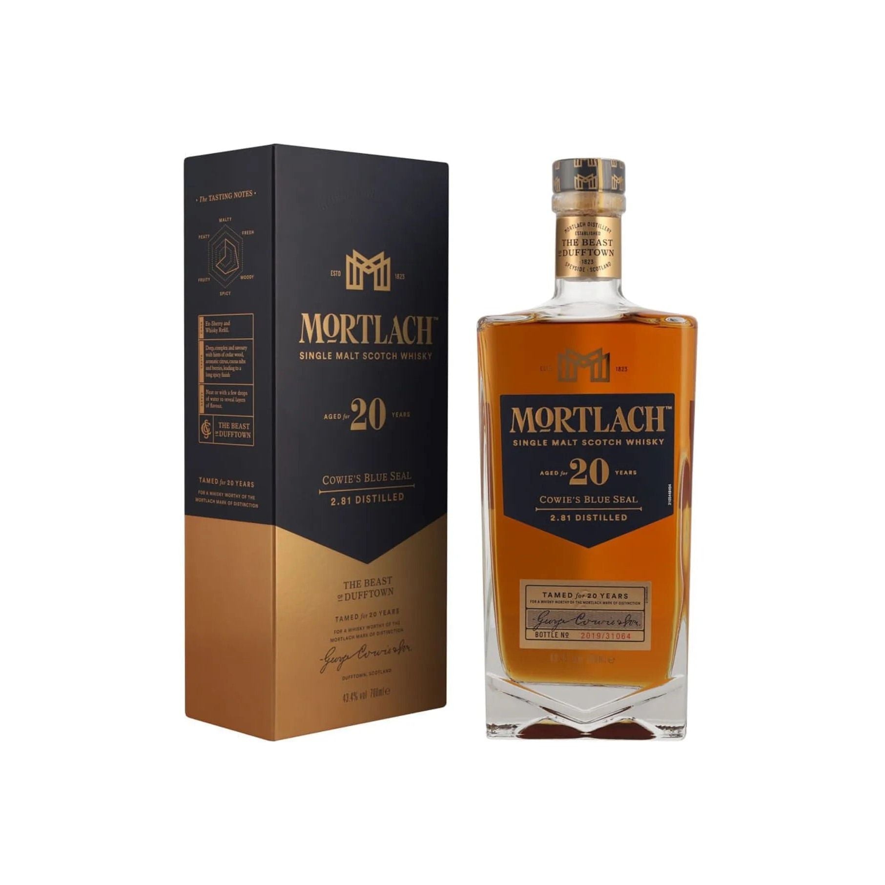 Whisky Mortlach 20 Years - 700 Ml